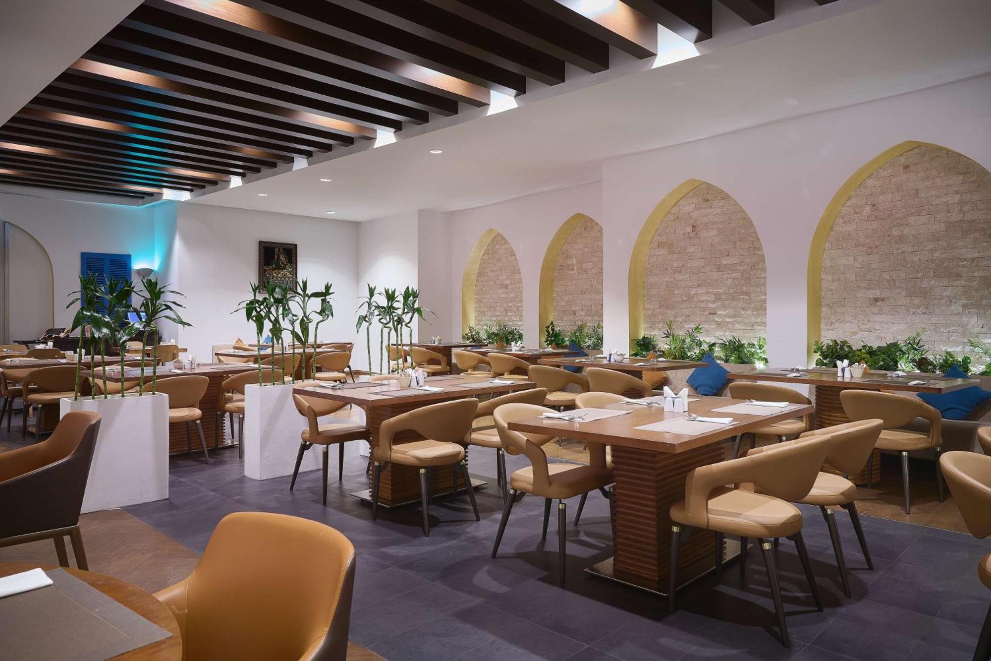 多哈萨德希尔顿逸林酒店 外观 照片 The restaurant